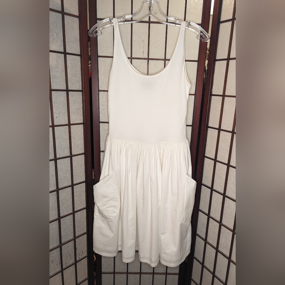 Eve Gravel white ballet tank dress XS - Picture 1 of 6